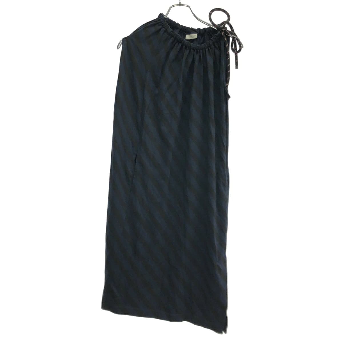 DRIES VAN NOTEN ドリスヴァンノッテン 19SS ネックギャザーロープワンピース