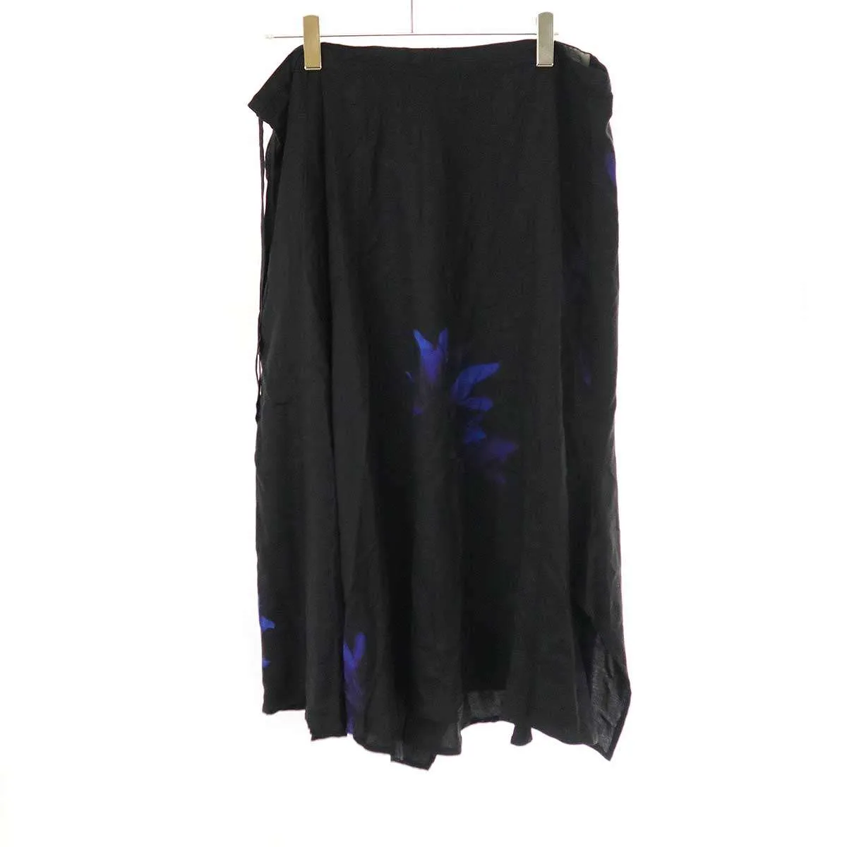 Yohji Yamamoto ヨウジヤマモト ファム 23SS フラワーセルロース スカート FZ-S35-229