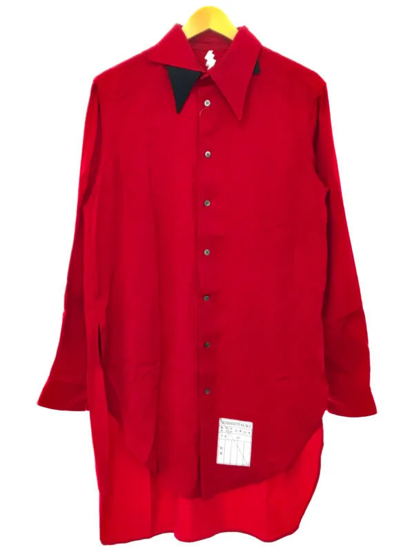 SOSHI OTSUKI ソウシオオツキ 19AW Double Collar Long Shirts ダブルカラーロングシャツ