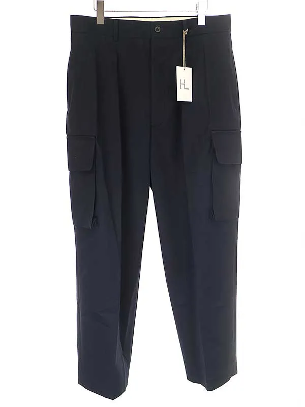 HERILL ヘリル 22SS Egyptiancotton chino cargo pants チノカーゴパンツ