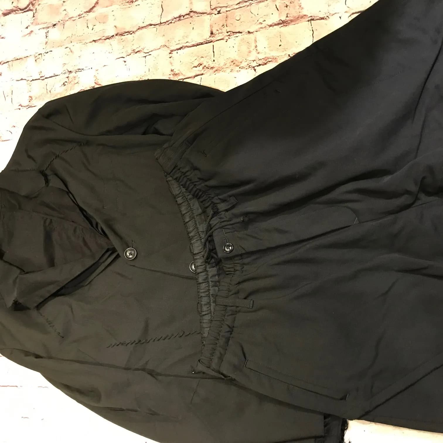 Yohji Yamamoto Yohji Yamamoto POUR HOMME 15AW 3枚重ねセットアップ
