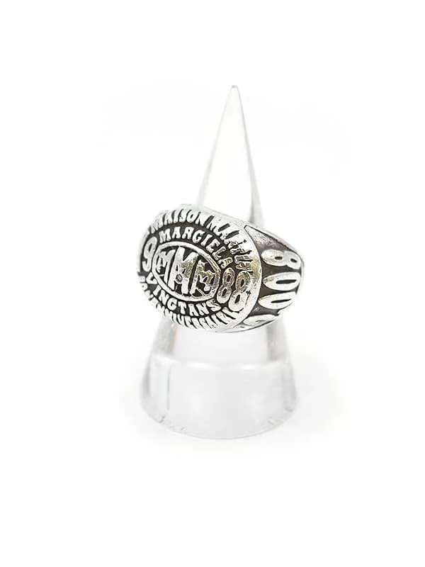 Maison Margiela メゾンマルタンマルジェラ 08AW 20th Anniversary Ring 記念シルバーカレッジリング