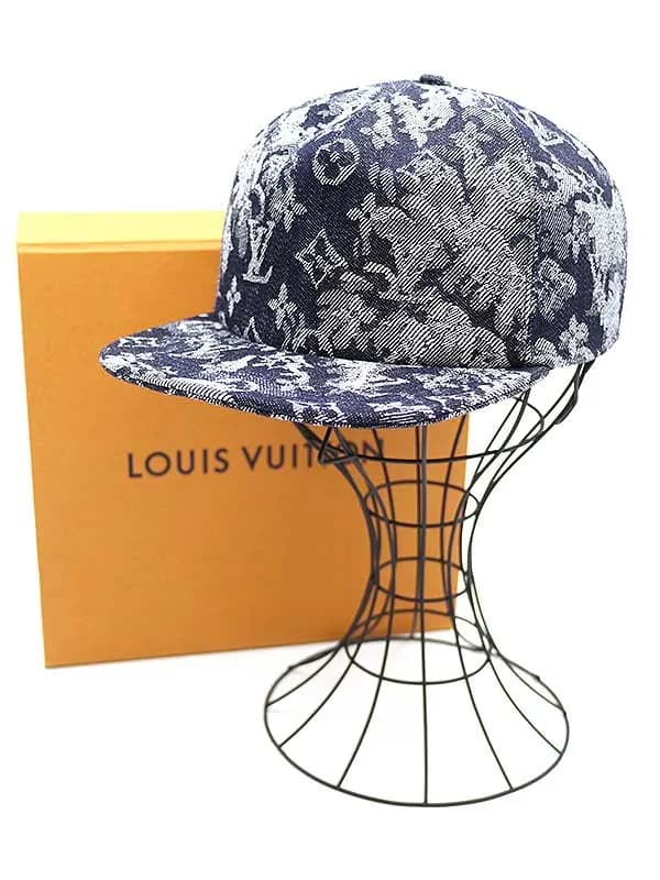 LOUIS VUITTON ルイヴィトン 21SS キャスケット・モノグラム タペストリーキャップ