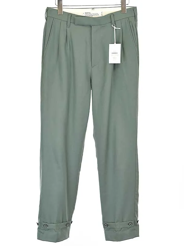 DAIRIKU ダイリク 20AW Deck Detail Wool Slacks スラックスパンツ