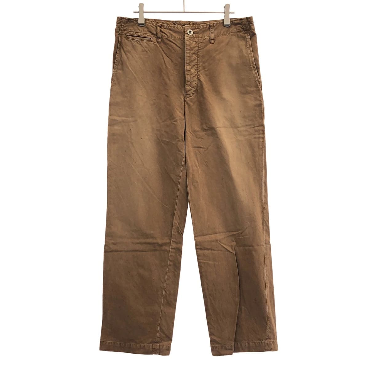 visvim ビズビム 22AW FIELD CHINO PANTS DMGD フィールドチノパンツ 0122205008005 ブラウン 2