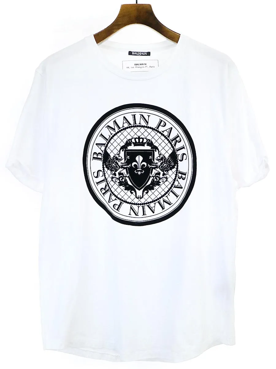 BALMAIN HOMME バルマン オム 19AW メダリオンロゴTシャツ