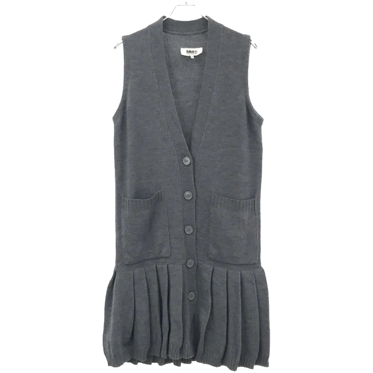 Maison Margiela エムエムシックス メゾン マルジェラ 21SS ノースリーブニットワンピース S52CT0585 S17654
