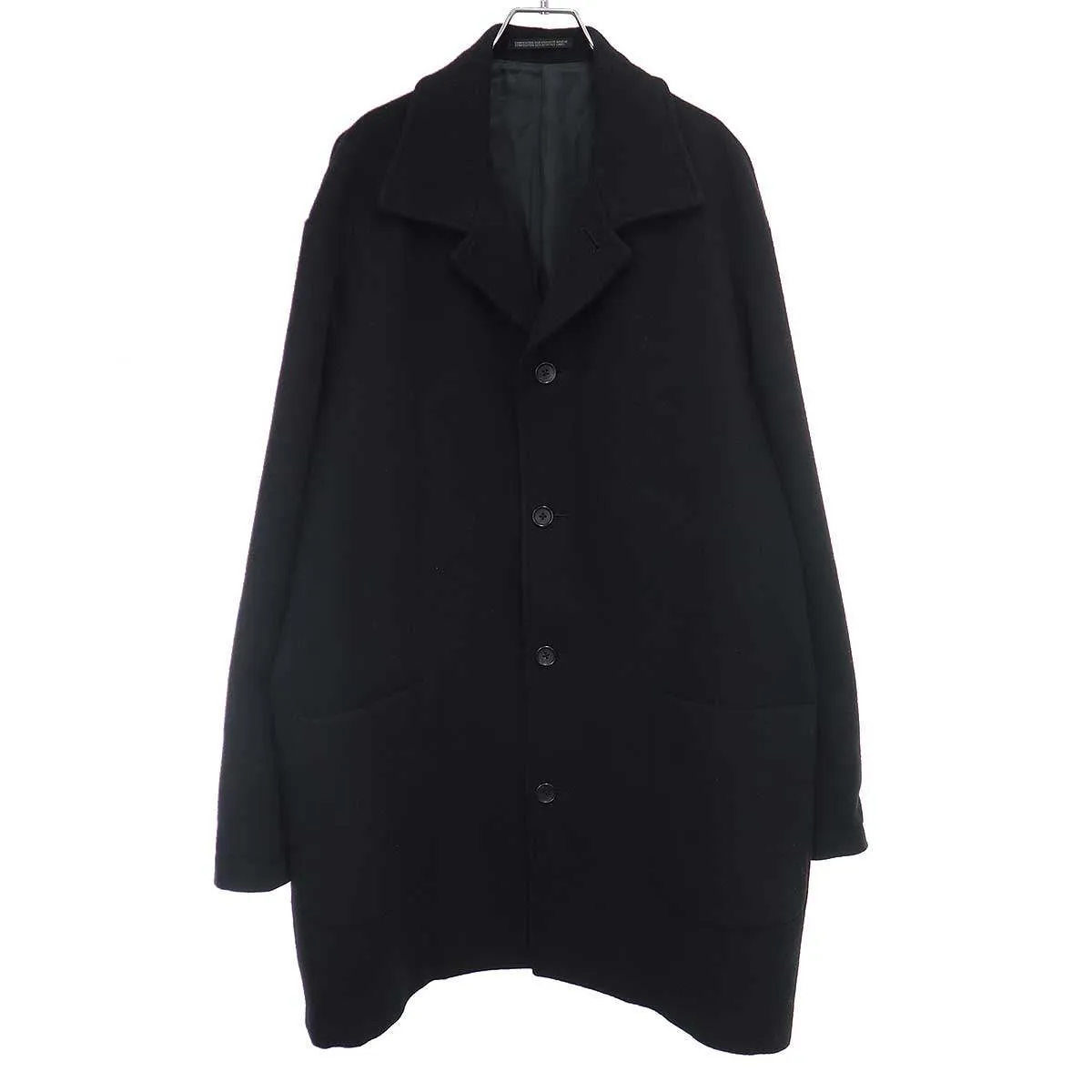 Yohji Yamamoto ヨウジヤマモト プールオム 23AW AIRY MOSSER OUT POCKET 5BSJK エアリーモッサーアウトポケットジャケット