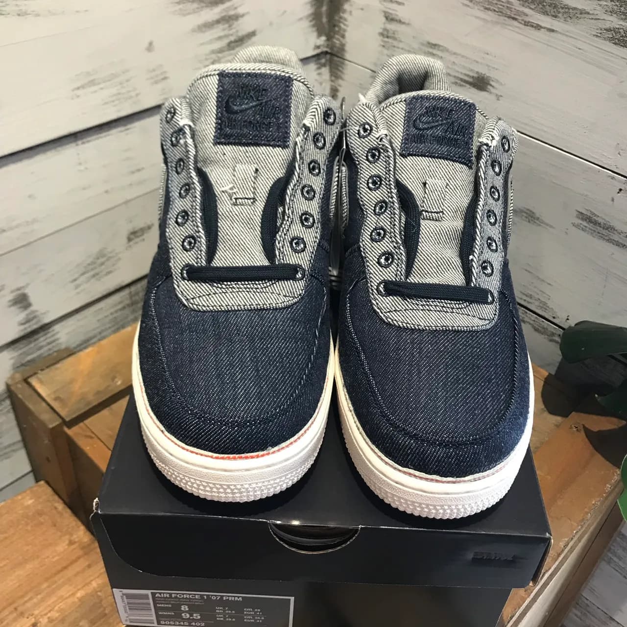 NIKE 3×1 DENIM × NIKE AIR FORCE 1 LOW SELVEDGE DENIM PACK
