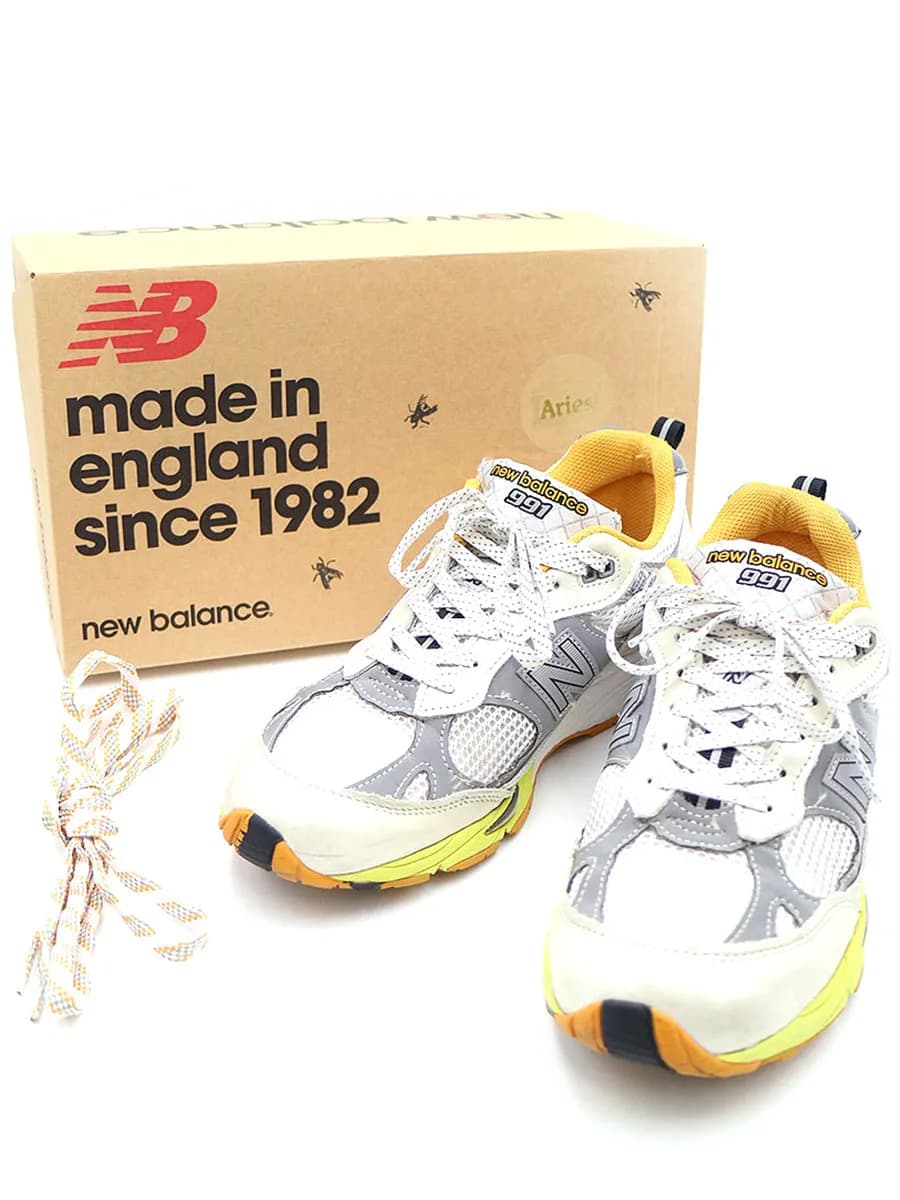New Balance アリーズ × ニューバランス 991 19AW ローカットスニーカー