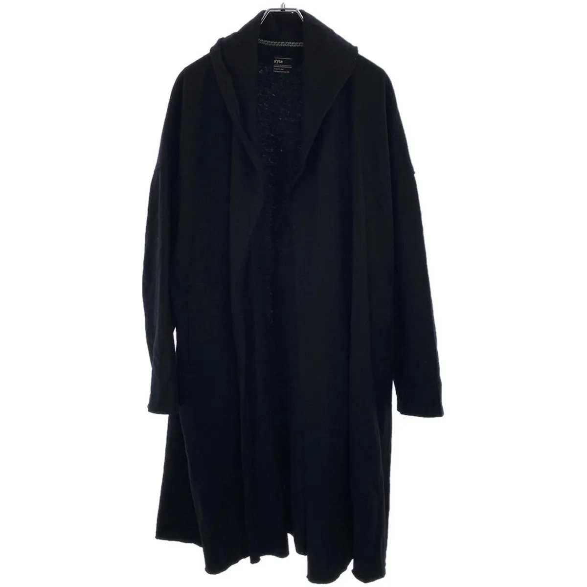 Yohji Yamamoto サイト バイ ヨウジヤマモト ウールビッグガウンコート