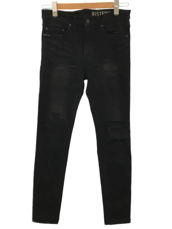 HYSTERIC GLAMOUR ヒステリックグラマー 16SS KPR加工ISKOストレッチデニムパンツ