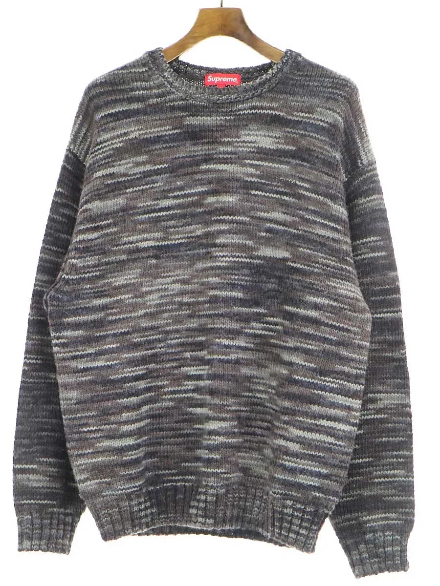 Supreme シュプリーム 20AW Static Sweater メランジニットセーター