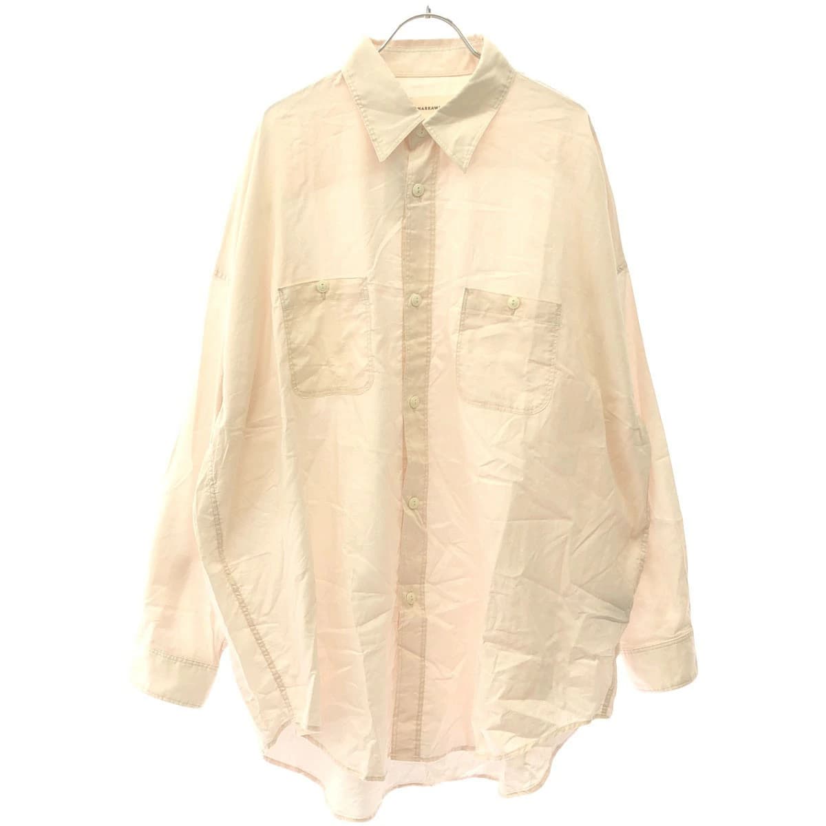 marka マーカウェア 24SS オーガニックコットン テントロングシャツ A24A-18SH01C