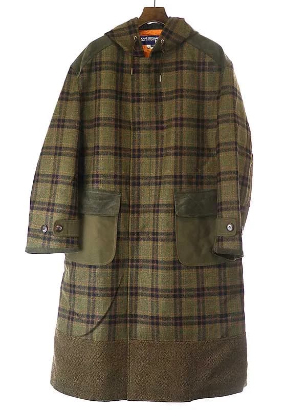 JUNYA WATANABE ジュンヤワタナベ コムデギャルソンマン 19AW 中綿入りウールツイードコート