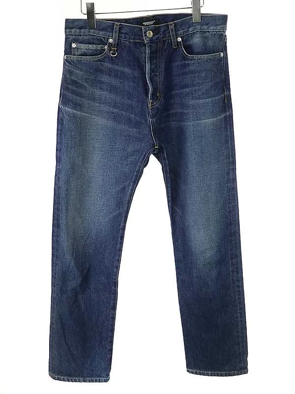 UNDERCOVER アンダーカバー 22SS バックジップUSED加工デニムパンツ