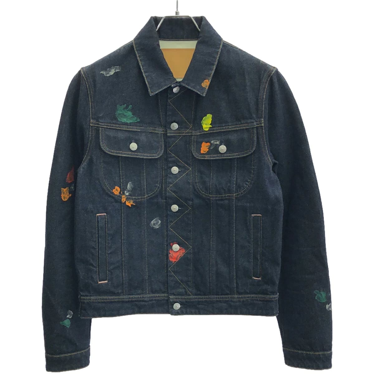 Acne Studios アクネストゥディオズ 18SS Tent Gum Denim Jacket ペイントデニムジャケット