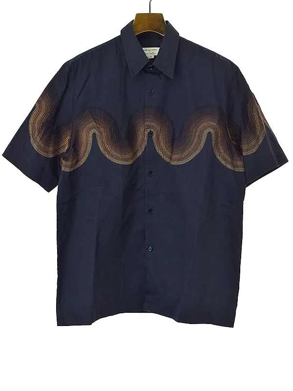 DRIES VAN NOTEN ドリスヴァンノッテン 19SS Verner Panton S/S Shirt ショートスリーブシャツ