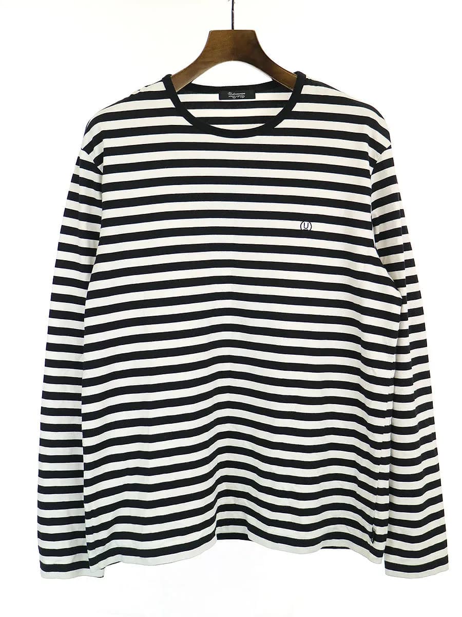 UNDERCOVER アンダーカバーイズム ロングスリーブボーダーTシャツ