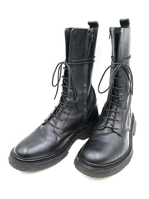 BALMAIN HOMME バルマン オム サイドジップコンバットブーツ