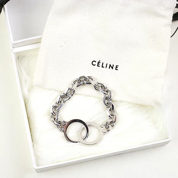 CELINE CELINE Paris 19SS ハンドカフチェーンブレスレット