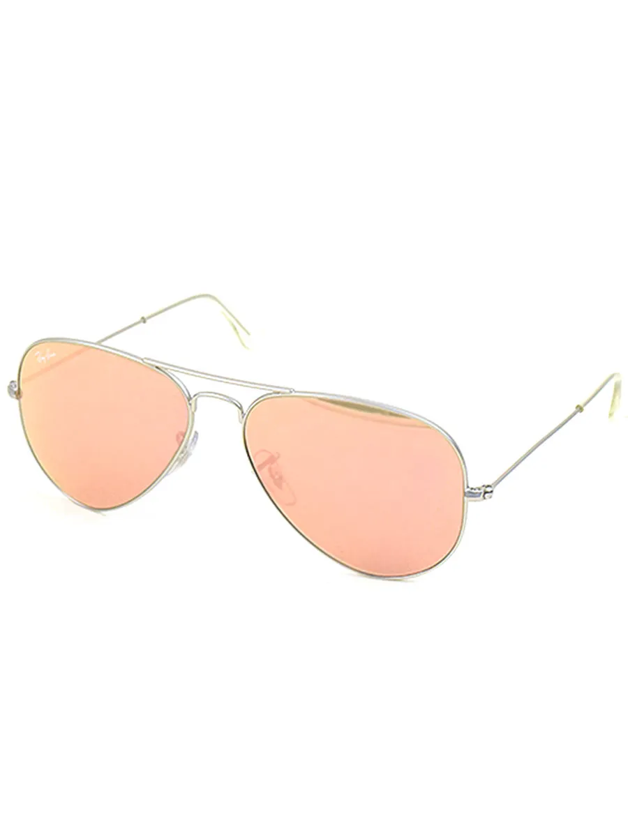 RAY-BAN レイバン AVATOR LARGE METAL ティアドロップ型ミラーレンズサングラス