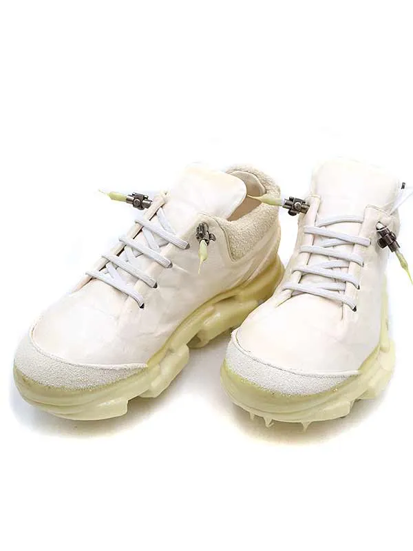 CAROL CHRISTIAN POELL キャロルクリスチャンポエル ICED PAPER DART HANDLED LOW TOP ドリップソールデザインスニーカー