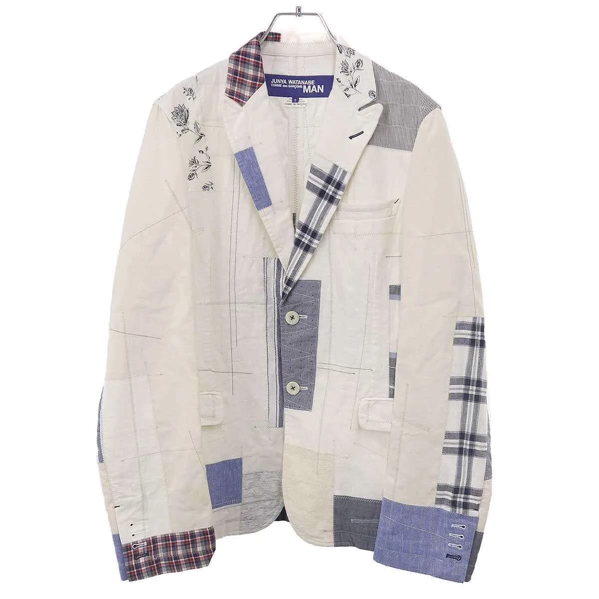 JUNYA WATANABE ジュンヤワタナベ コムデギャルソンマン 20SS パッチワークジャケット