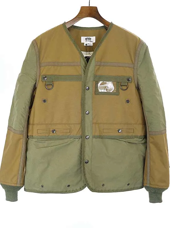 JUNYA WATANABE アイ ジュンヤワタナベ コムデギャルソンマン 21SS バックパックポケットデザインミリタリージャケット