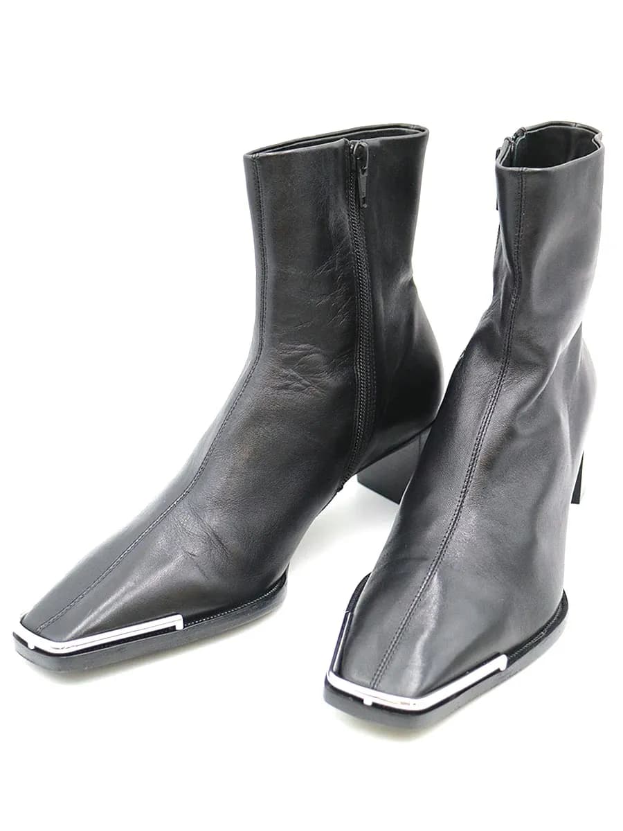 ALEXANDER WANG アレキサンダーワン MASCHA スクエアトゥショートブーツ