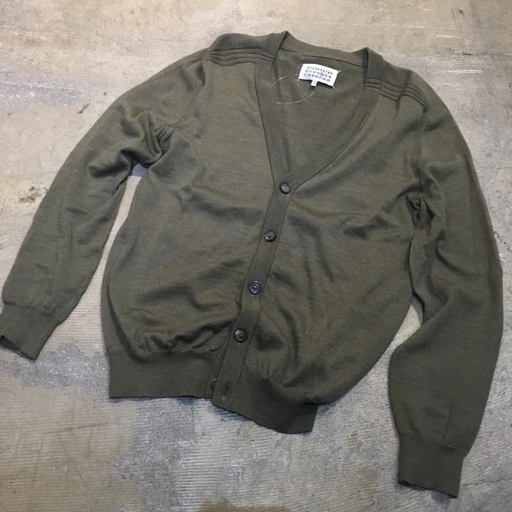 Maison Margiela Maison Margiela 14 12AW アウトサイドシームニットカーディガン