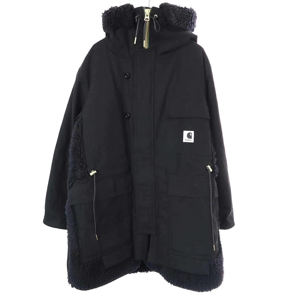 sacai サカイ カーハート 23AW Canvas Parka Siberian キャンバス シベリアンコート 23-03109M