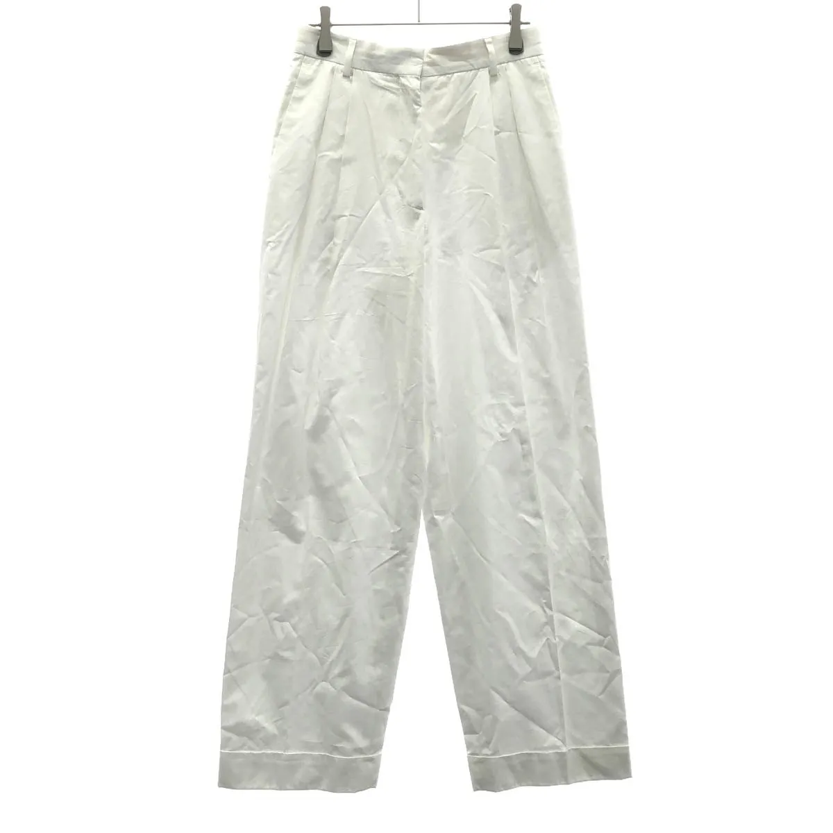 DRIES VAN NOTEN ドリスヴァンノッテン 2タックコットンワイドトラウザーパンツ