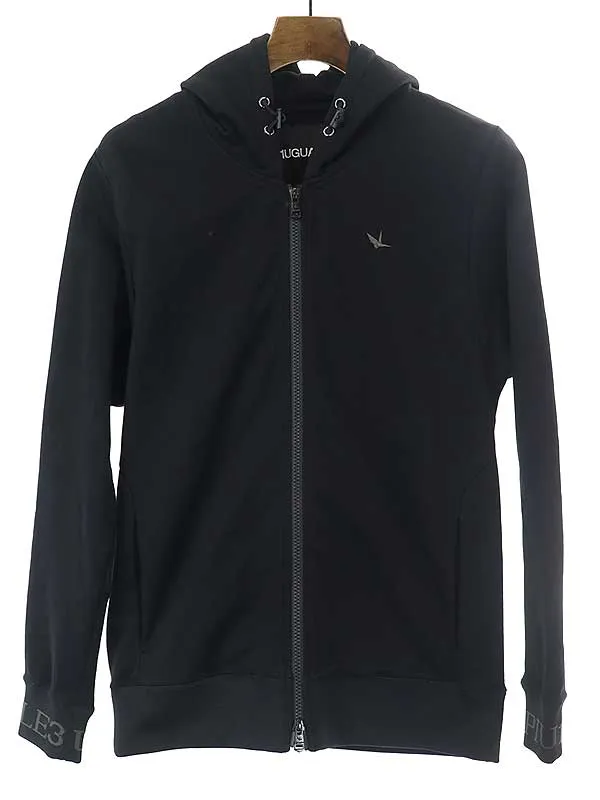 1piu1uguale3 ウノピゥウノウグァーレトレ 20AW LIMITED SPORT ZIP UP PARKA コットンナイロンフーデッドリブパーカー