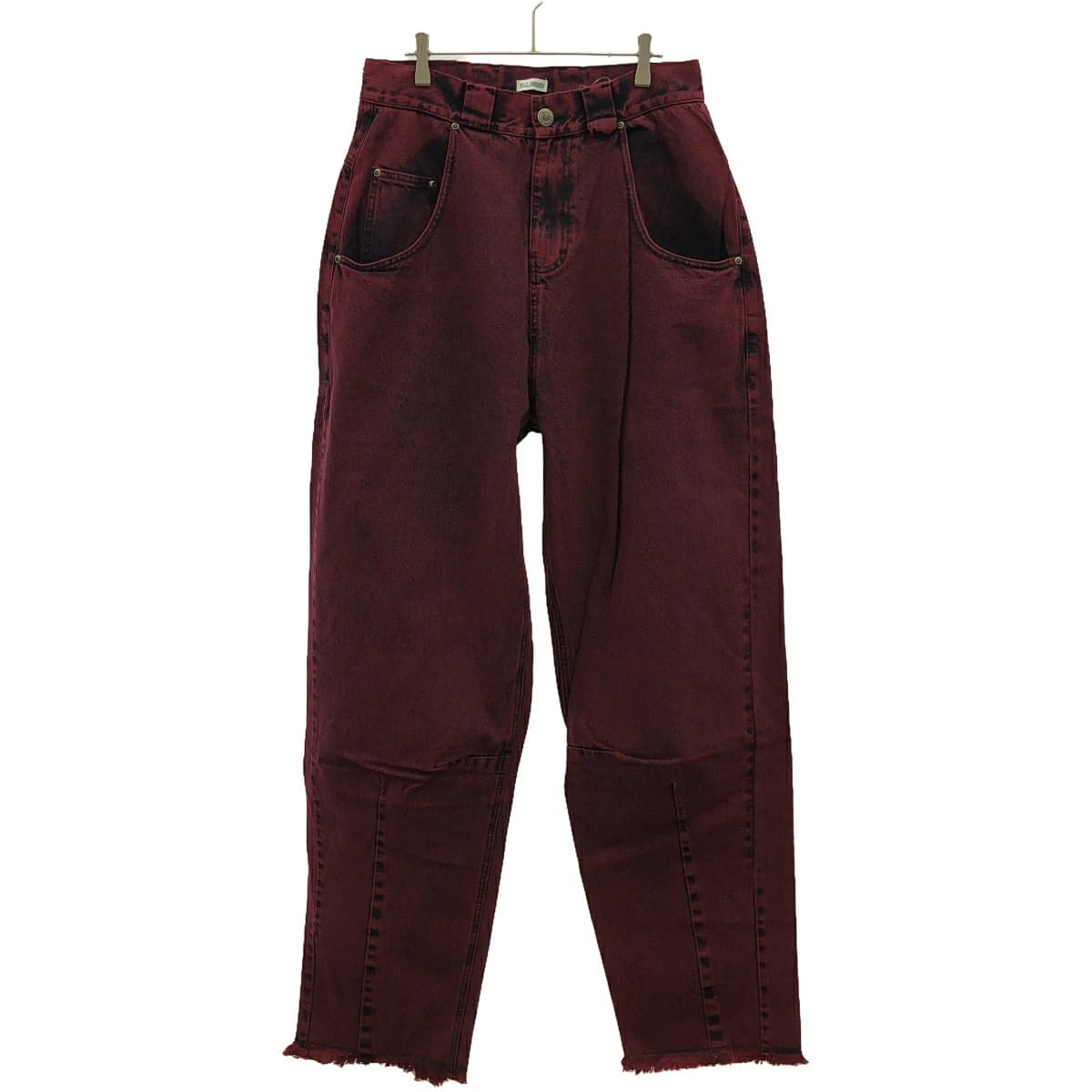 WILLY CHAVARRIA ウィリーチャバリア 24SS BAD BOY JEAN オーバーダイボーイデニムパンツ