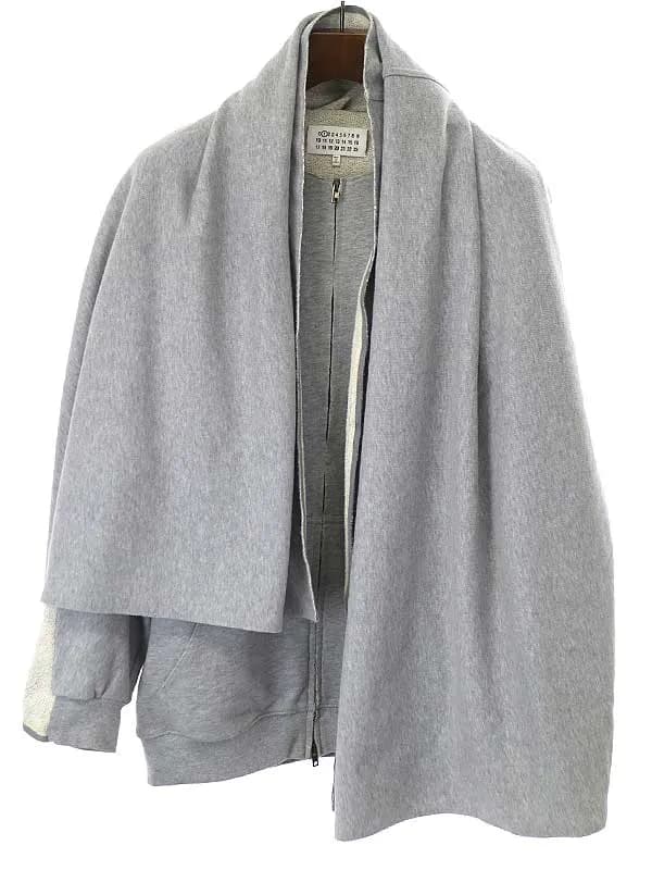 Maison Margiela メゾン マルタン マルジェラ 1 12AW ジップアップスウェット ケープ