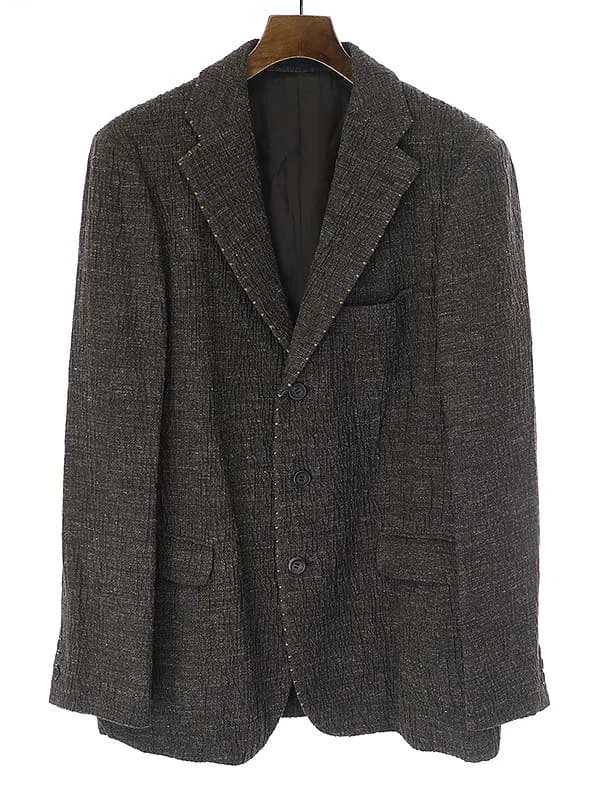 ISSEY MIYAKE イッセイミヤケ 11AW マルチファブリックデザインテーラードジャケット