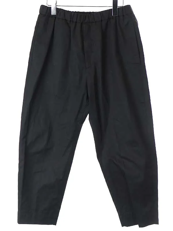 JIL SANDER ジルサンダー 21SS コットンギャバジンイージートラウザーパンツ
