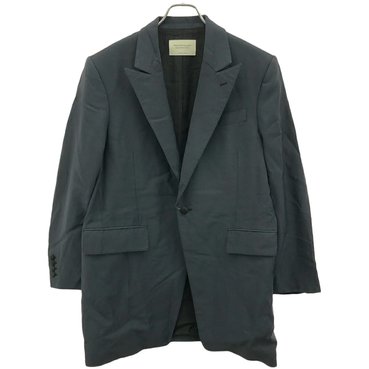 beautiful people ビューティフルピープル 25SS rayon doeskin S1B jacket オーバーサイズテーラードジャケット