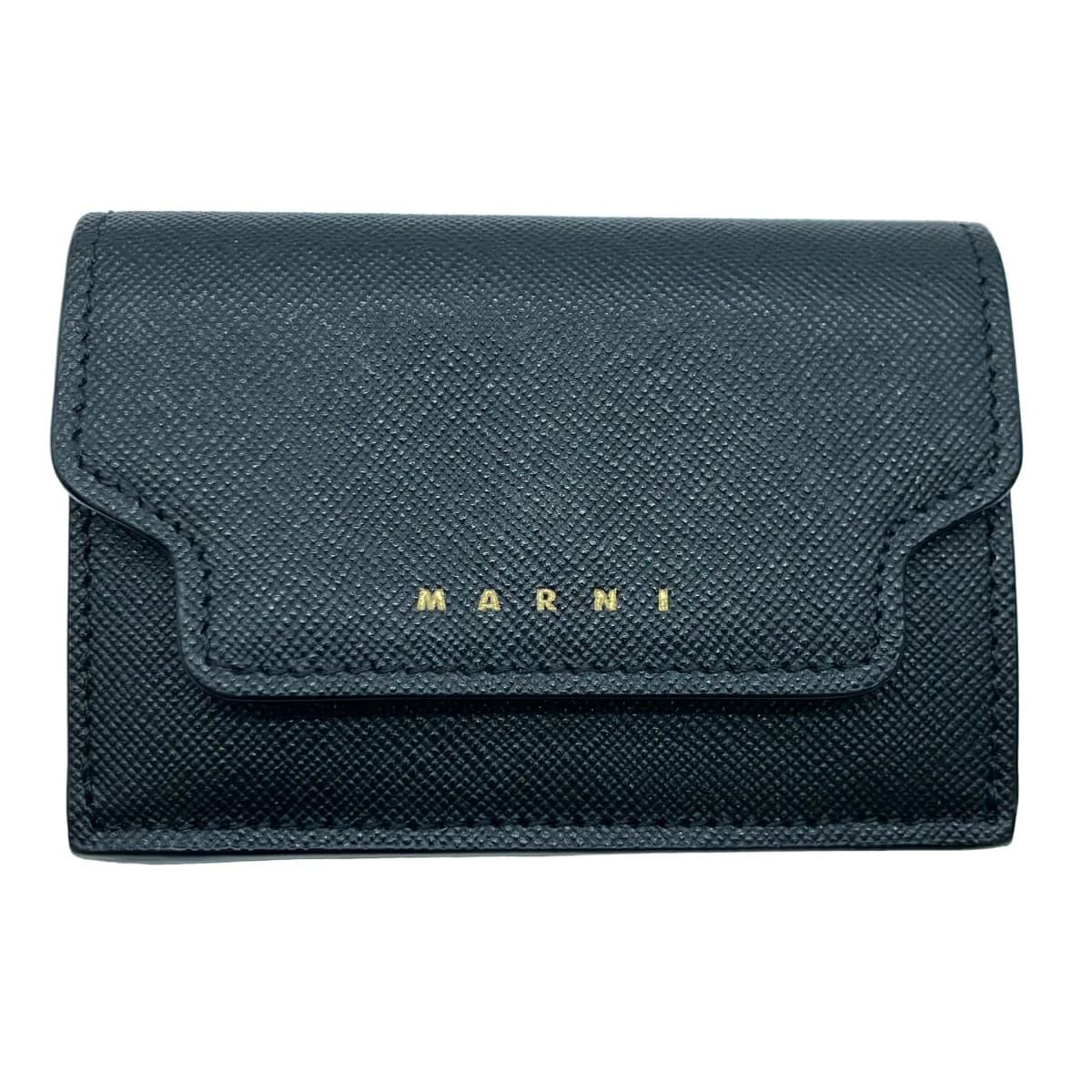 MARNI マルニ TRUNK ロゴプリントミニウォレット