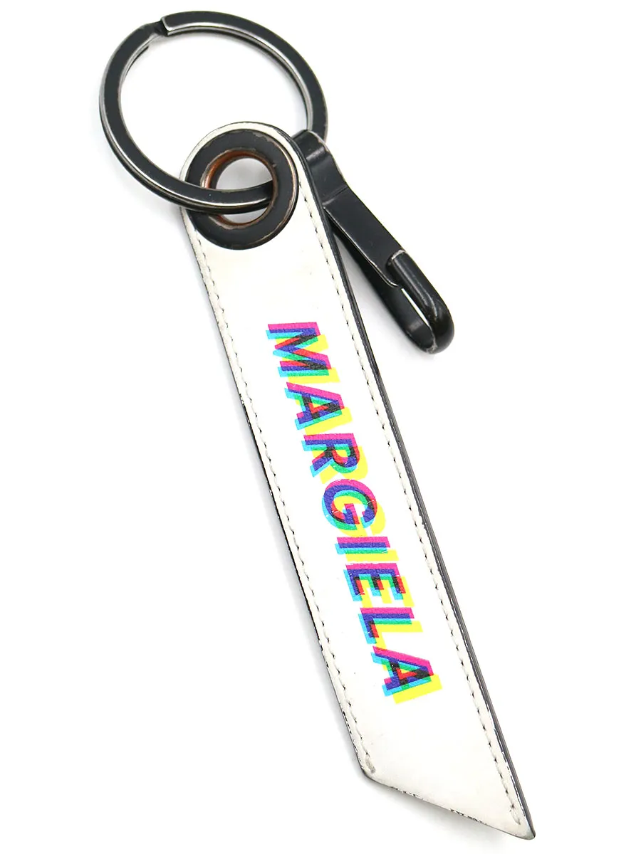 Maison Margiela メゾン マルタン マルジェラ11 19SS ロゴレザーチャームキーホルダー