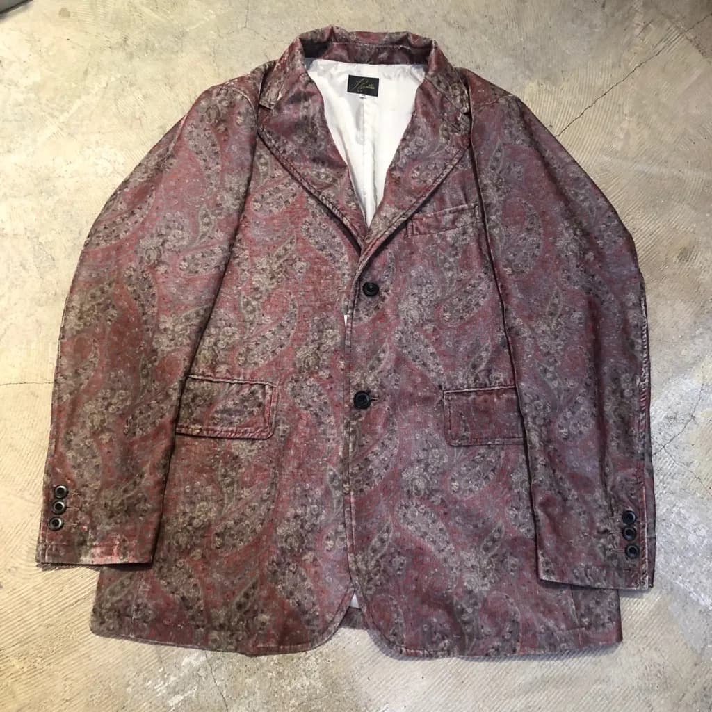 NEEDLES Needles 19SS 2B Jacket - R/Poly Velvet