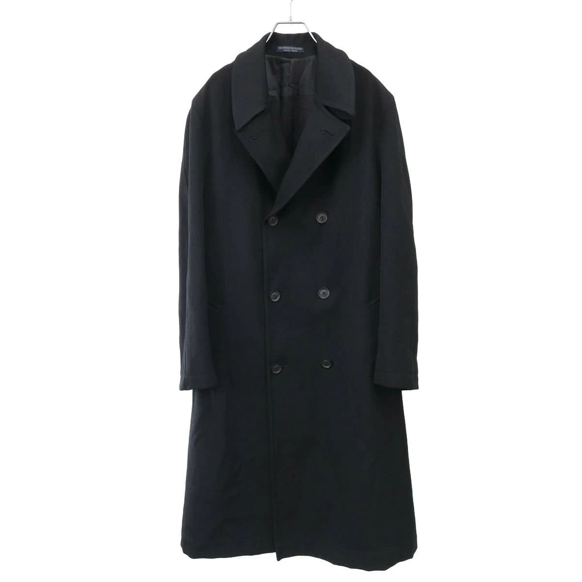 Yohji Yamamoto レギュレーション ヨウジヤマモト メン 23AW Re ARMY GABARDINE O-8BWRe ダブルコート HJ-C02-141