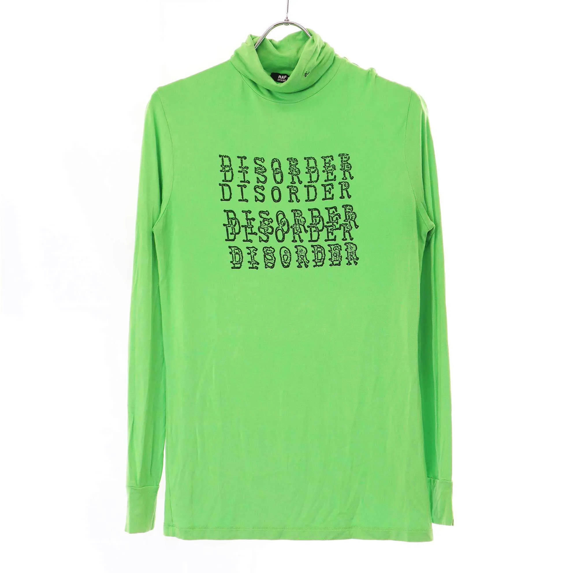 RAF SIMONS ラフシモンズ 21SS Print Sous Pull DISORDER ハイネックカットソー