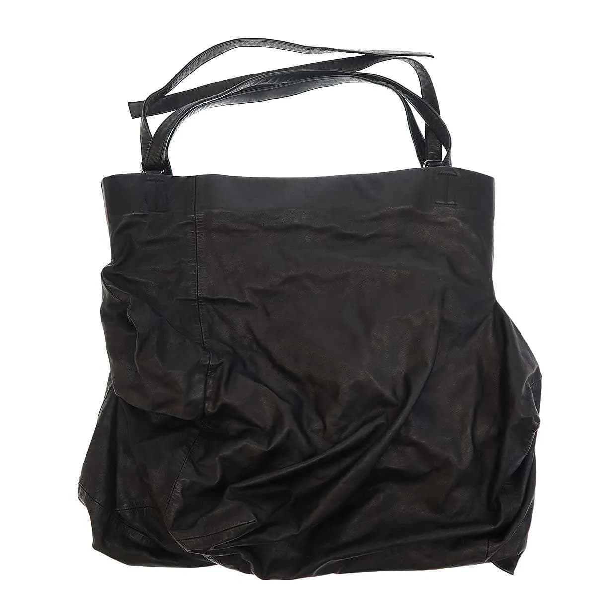 Yohji Yamamoto ディスコードバイヨウジヤマモト 22AW Unevenness Leathe tote レザートートバッグ