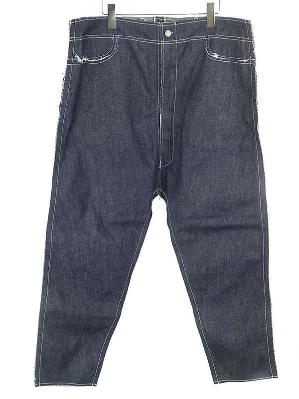 CAMIEL FORTGENS カミエルフォートヘンス カットオフデニムパンツ