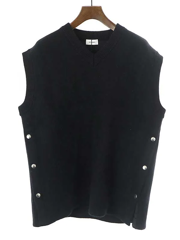 THE RERACS ザ リラクス 22AW サイドオープンVネックニットベスト