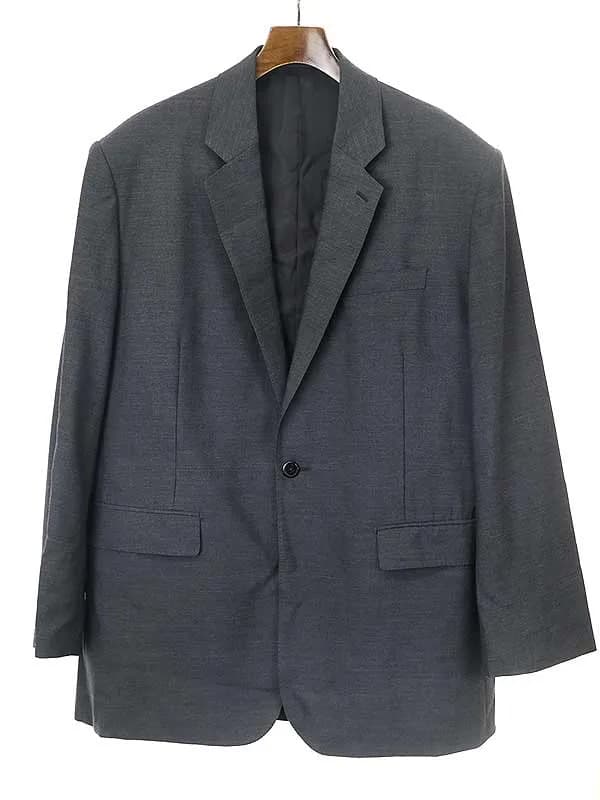 LAD MUSICIAN ラッドミュージシャン 19AW WOOL GABARDINE BIG 1B JACKET&3TUCK WIDE SLACKS セットアップ