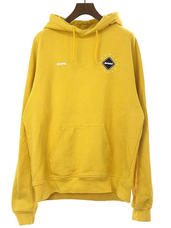 F.C.Real Bristol エフシーレアルブリストル BIG LOGO TEAM SWEAT HOODIE ビッグロゴスウェットパーカー