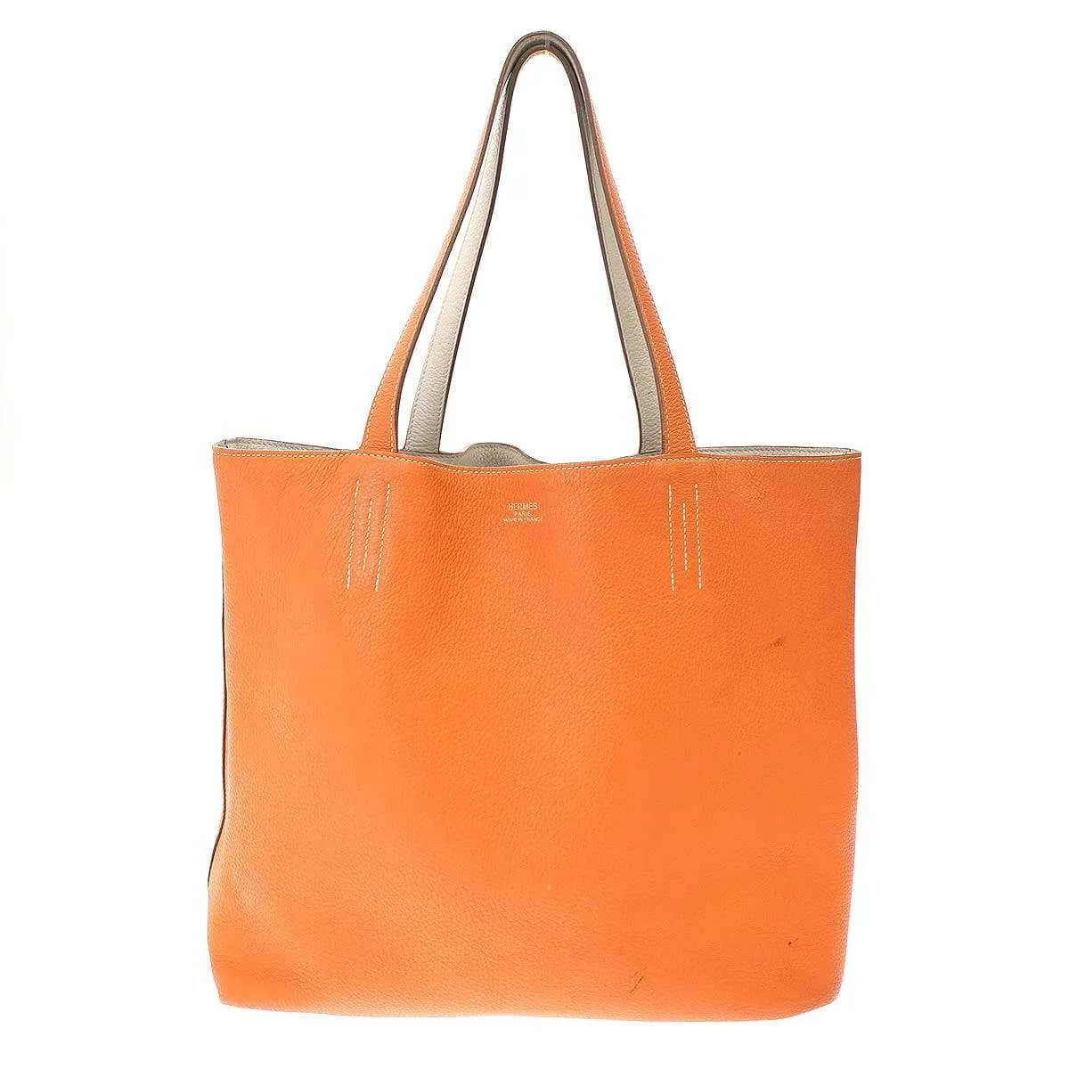 HERMES エルメス Double Sens 45 Bag ドゥブルセンス45 リバーシブルレザートートバッグ トリヨンクレマンス